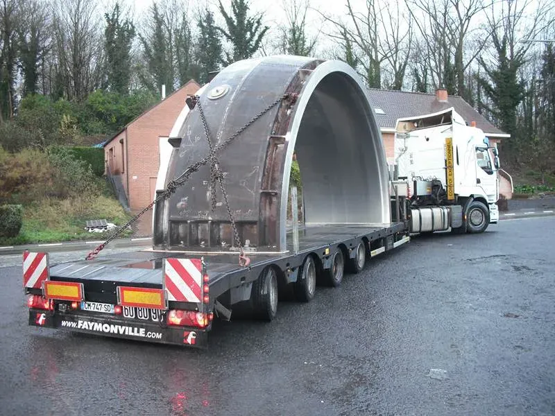transporteur plateau surbaissée hauts de france