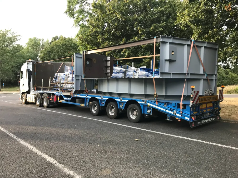 plateau droit nord transporteur