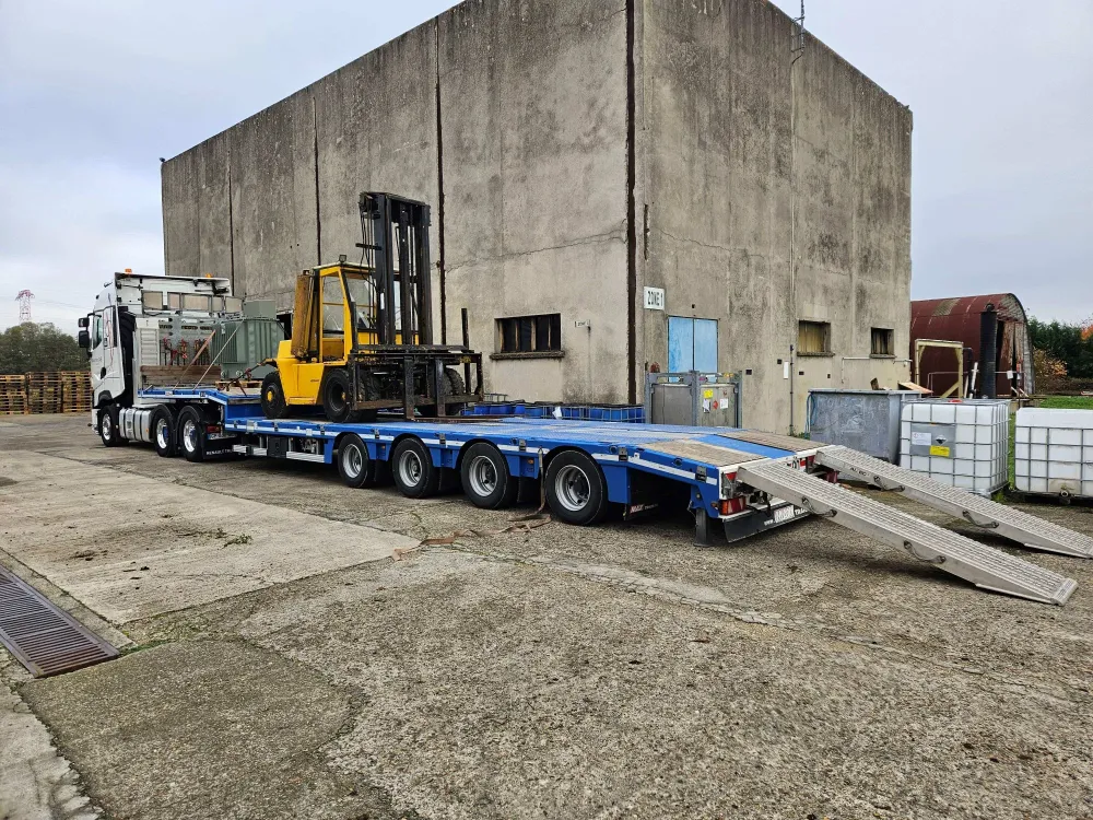 transport porte engin France Belgique
